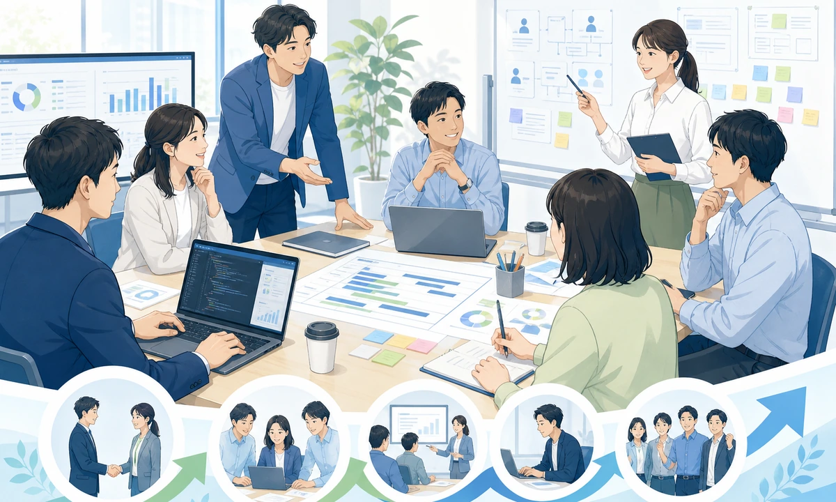 長期的にチームとして提案できるSESのイメージ